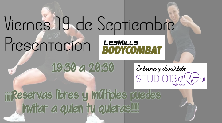 PRESENTACIÓN DE BODYCOMBAT 🤜🤛