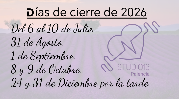 DÍAS DE CIERRE DE 2026