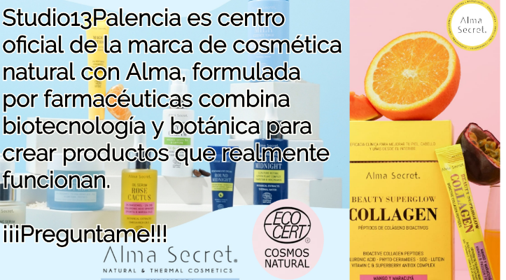¡¡¡ Alma Secret COSMÉTICA NATURAL QUE FUNCIONA!!!