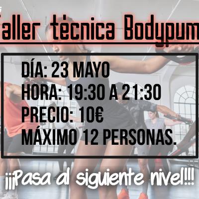 TALLER TÉCNICA BODYPUMP 💪